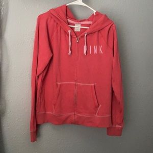 Pink Zip Hoodie